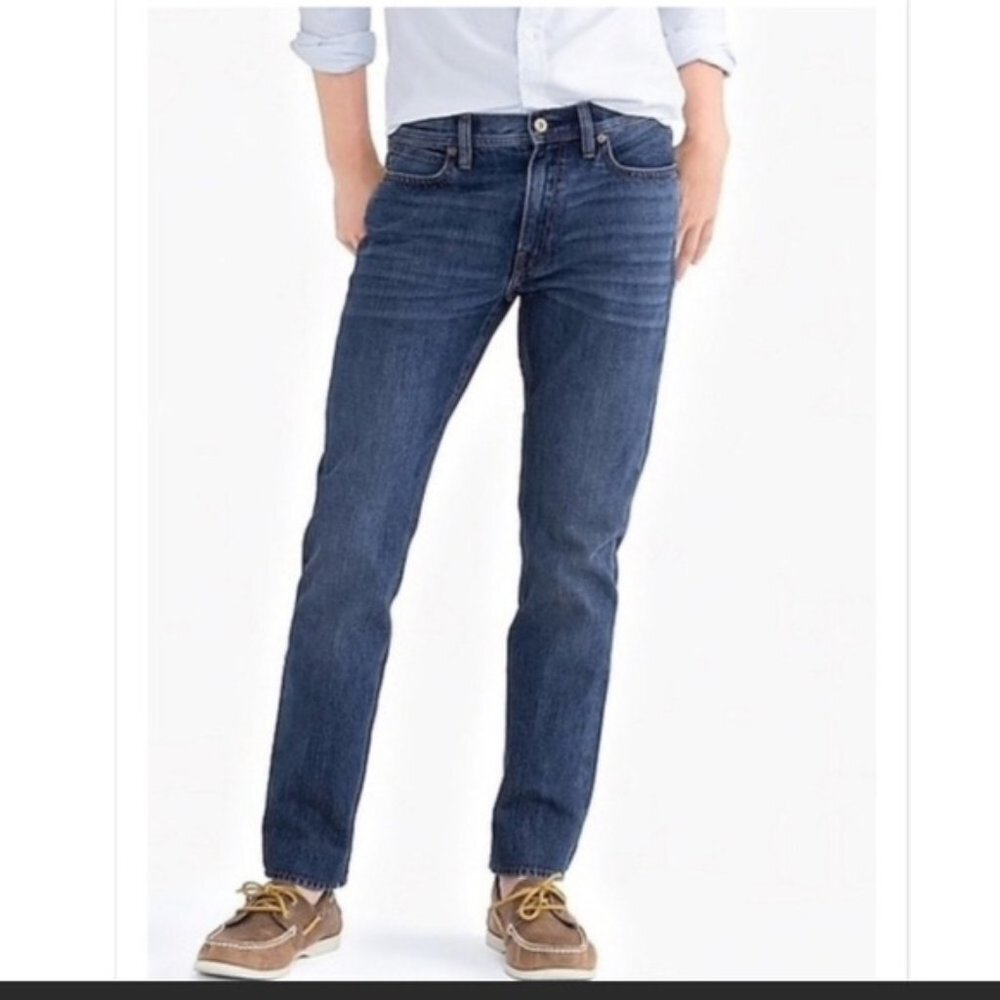 J. Crew Jeans‎ The Sutton Straight Leg Blue Denim Sz 30 x 32